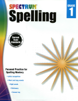 IXL skill plan | 1st grade plan for Spectrum Spelling