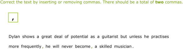 IXL | Commas: review | Grade 11 English language arts