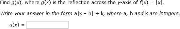 IXL | Reflections of functions | Grade 12 math