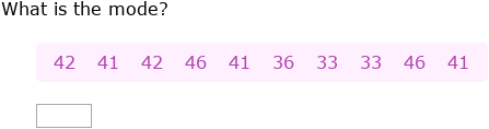 IXL | Find the mode | Grade 3 math