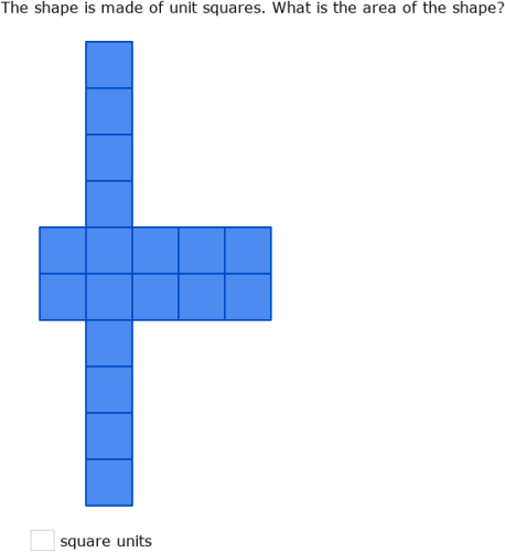 IXL | Find the area of figures made of unit squares | Grade 5 math