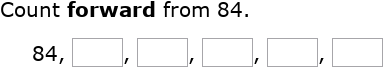 IXL | Counting forward - up to 100 | Grade 1 math