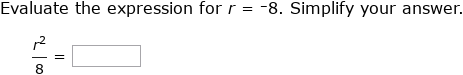 IXL | Evaluate rational expressions | Grade 8 math