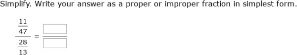 IXL | Simplify complex fractions | Grade 10 math