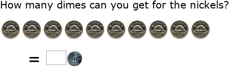 IXL | Exchanging groups of coins | Kindergarten math