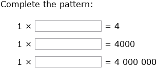 IXL | Multiplication patterns over increasing place values | Grade 4 math
