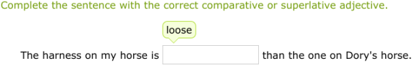 IXL | Spell adjectives that compare | Grade 3 English language arts