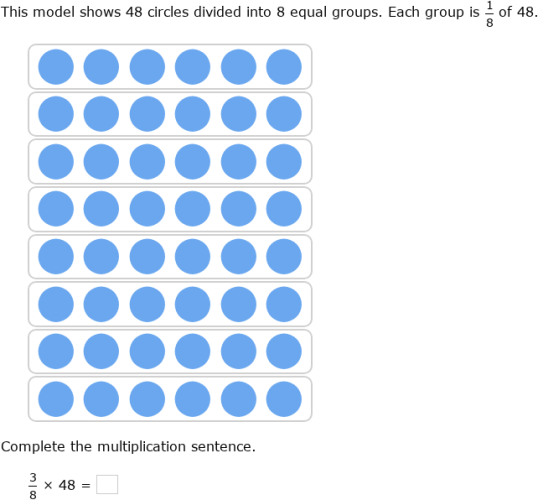 IXL | Multiply fractions by whole numbers using arrays | Grade 6 math