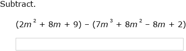 IXL | Add and subtract polynomials | Grade 8 math