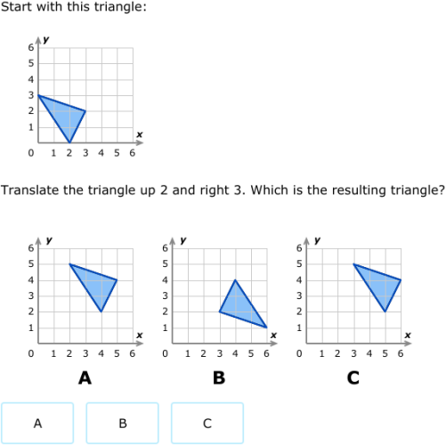 IXL Reflection Rotation And Translation Grade 6 Math Practice 