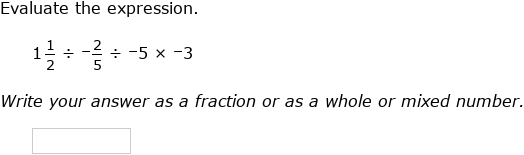 IXL | Evaluate numerical expressions involving fractions | Grade 8 math