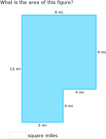 IXL | Find the area of complex figures | Grade 3 math