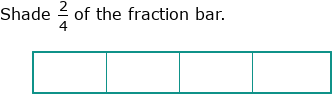 IXL | Show fractions: fraction bars | Grade 5 math