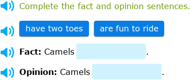 IXL | Complete the fact and opinion sentences | Grade 2 English ...
