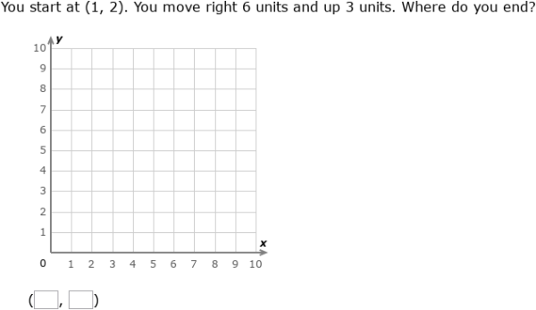 IXL | Follow directions on a coordinate plane | Grade 4 math