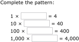 IXL | Multiplication patterns over increasing place values | Grade 3 math