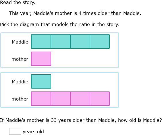 IXL | Use tape diagrams to solve ratio word problems | Grade 6 math