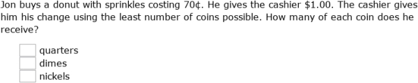 IXL | Making change | Grade 2 math