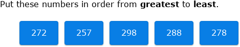 IXL | Put numbers up to 1000 in order | Grade 2 math