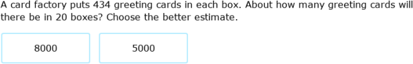 IXL | Estimate products: word problems | Grade 4 math