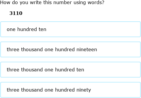 IXL | Write numbers in words: up to 100 000 | Grade 3 math