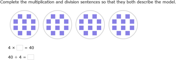 IXL | Relate multiplication and division for groups | Grade 4 math